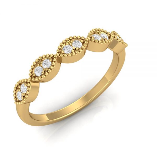 Stacker Diamond Ring Marquise